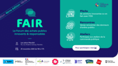 Forum des Achats publics Innovants et Responsables (FAIR)